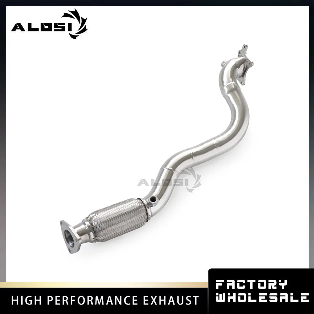 High-Performance Exhaust Down Pipe for  Honda CITY /FIT ARIA 1.5 2008-2013 Perfect Fit