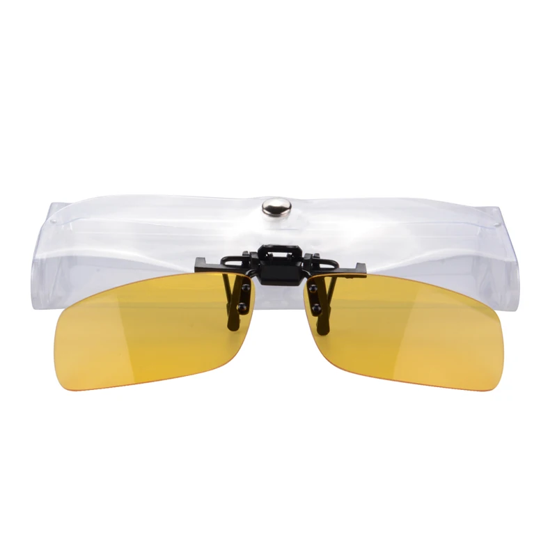 Orange Linsen Clip auf Blaulicht blockierende Brille kann durch gefärbte Farbe mit Brillen gläsern Myopie Brille für Männer oder Frauen gefärbt – Detail 6
