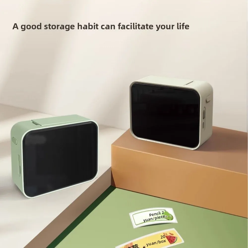 

Беспроводной Bluetooth-термопринтер этикеток Печать Bluetooth-совместимый принтер этикеток Умный Bluetooth-принтер этикеток Устройство для изготовления этикеток