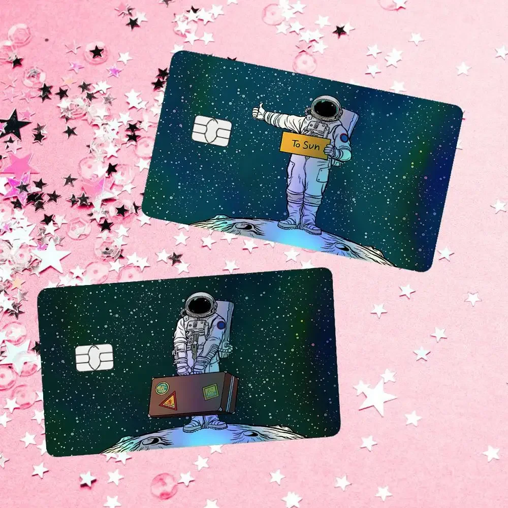 Umbrella Corporation Sparkling Holographic Card Stickers, Rainbow Laser Shine. Stylish Decals To Personalize Your