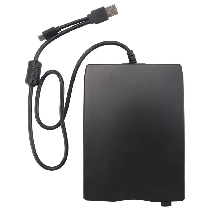 قارئ القرص المرن، محرك الأقراص المرنة الخارجية 3.5 بوصة مع USB Type-C، محرك الأقراص المرنة FDD المحمول لأجهزة الكمبيوتر المحمول الجديدة #6