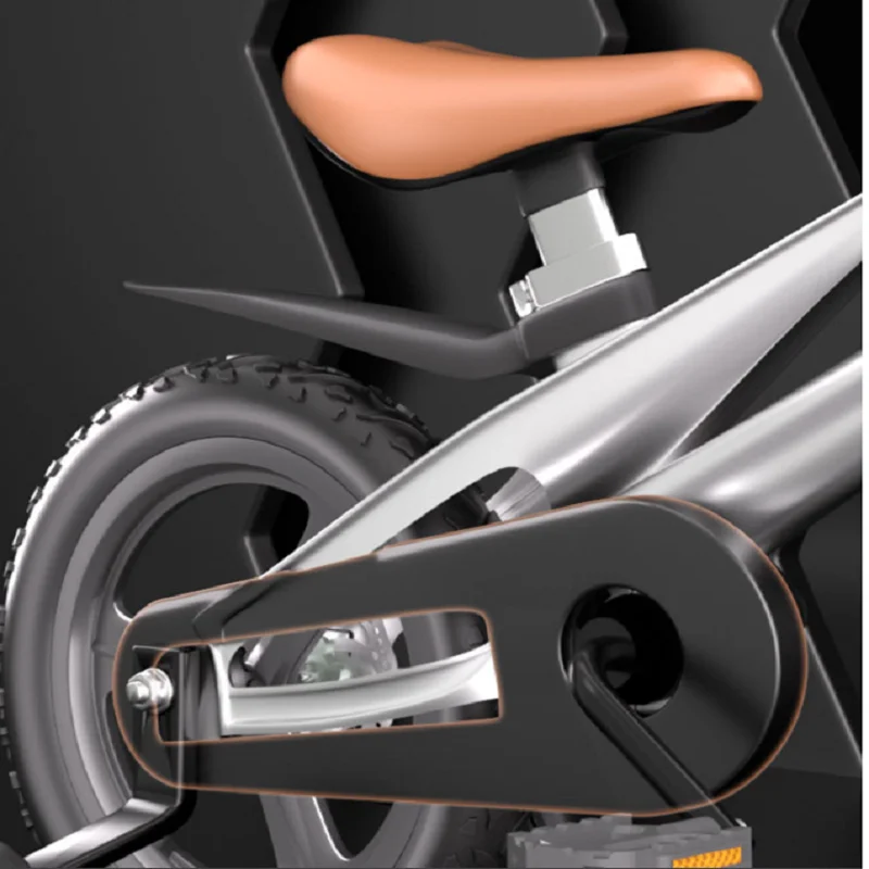 Smart Magnesium Alloy Kids' Bicycles with Training Wheels | Thermochromic Paint