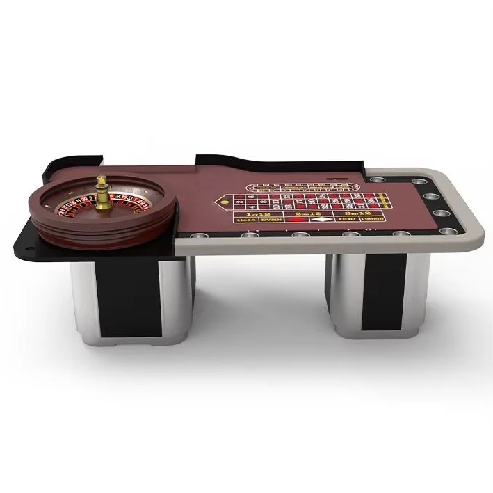 

Стол с деревянной рулеткой для казино