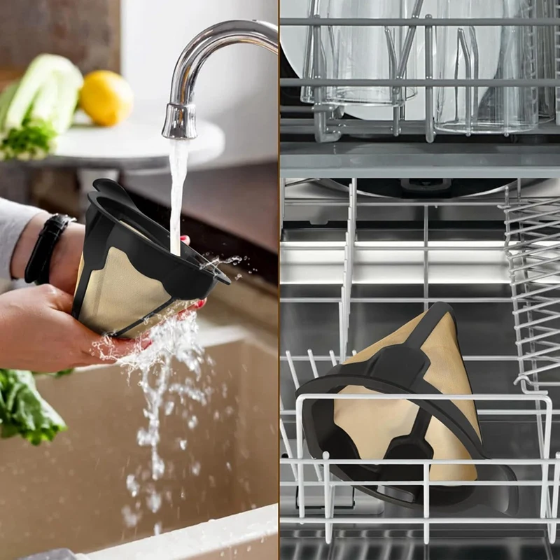 Cesta de filtro de café cm300, substituição de cafeteira para cafeteira ninja cm300 cm305 cm360 cm371 cm400 cp300 cp301 cp307