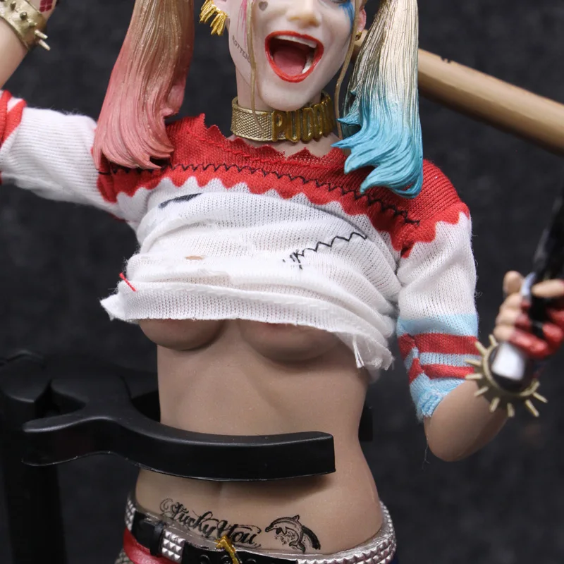 Harley Quinn 1/6 th Scale Collectible Figure Model Toy 28.5cm - AliExpress  26