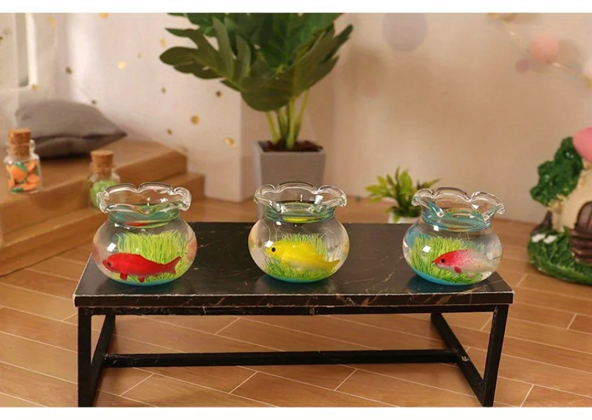 Bezauberndes Mini-Aquarium – perfekte Mikro-Landschaftsdekoration – Erstellen Sie eine bezaubernde Wasserpräsentation für Ihre Mikrolandschaft – Detail 5