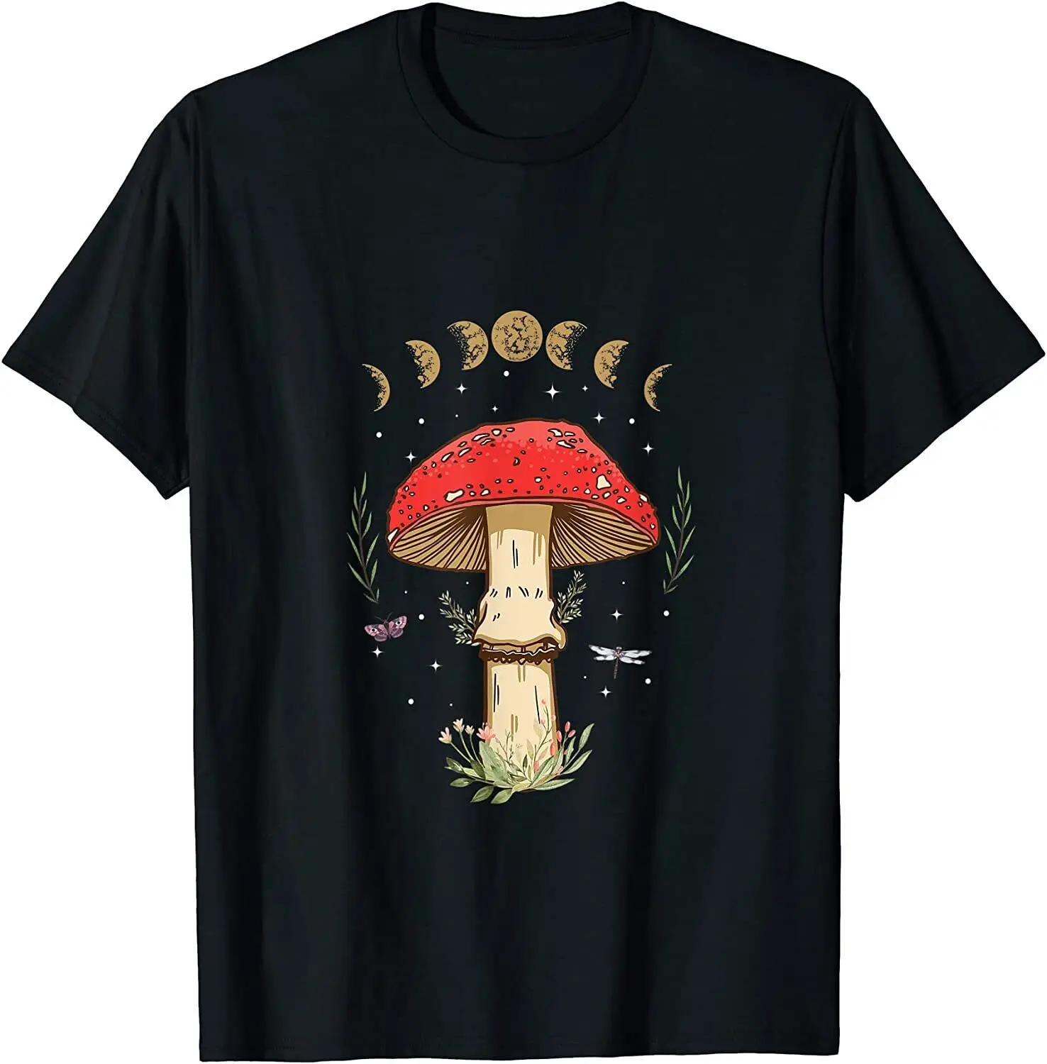 

NEW Dark Academia Cottagecore Aesthetic Magical Mushroom T-Shirt - MADE IN USA