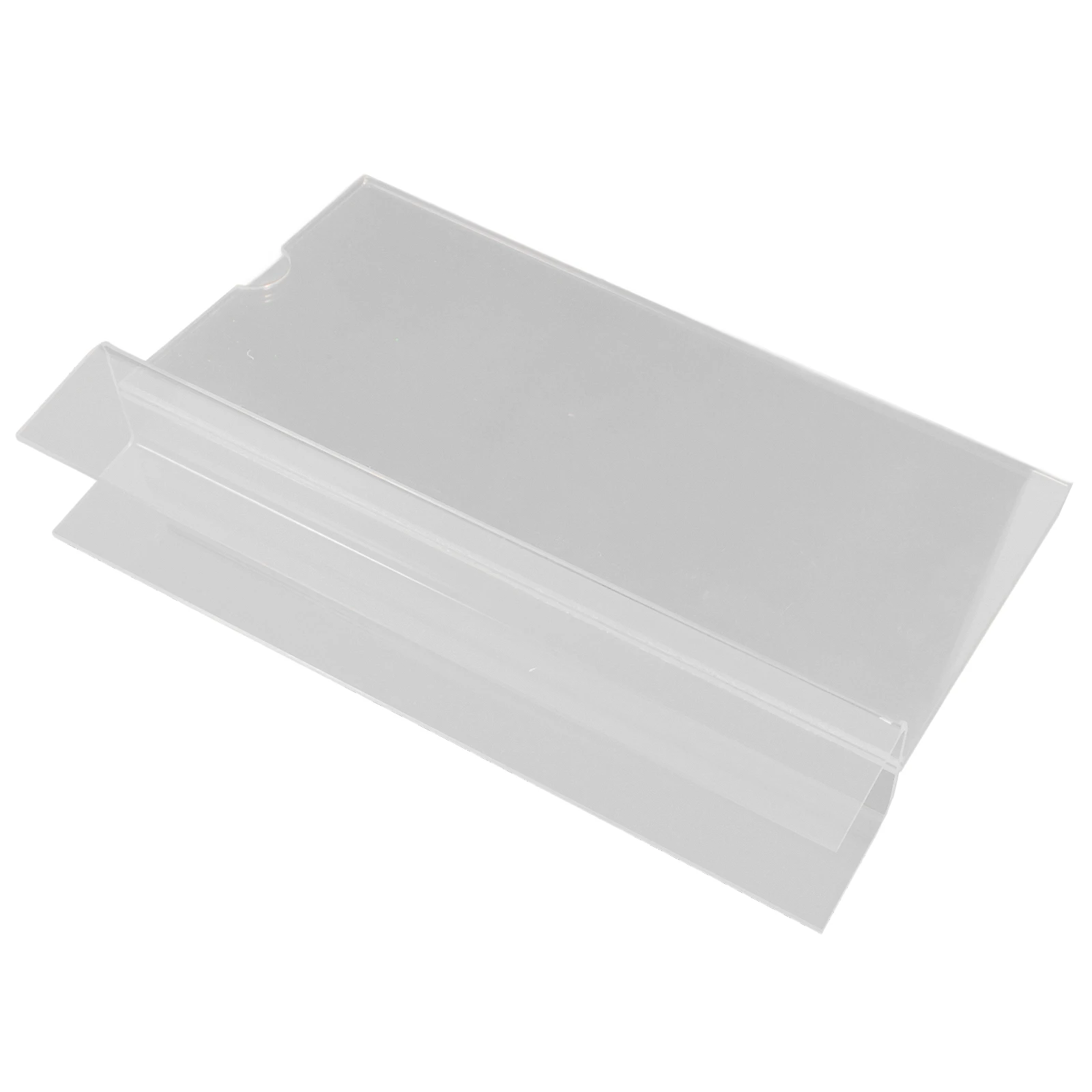 

Acrylic Desk Name Plate Screen Position Sign Holder Clear Display Tent Mini Retail Price Tag St ganizer