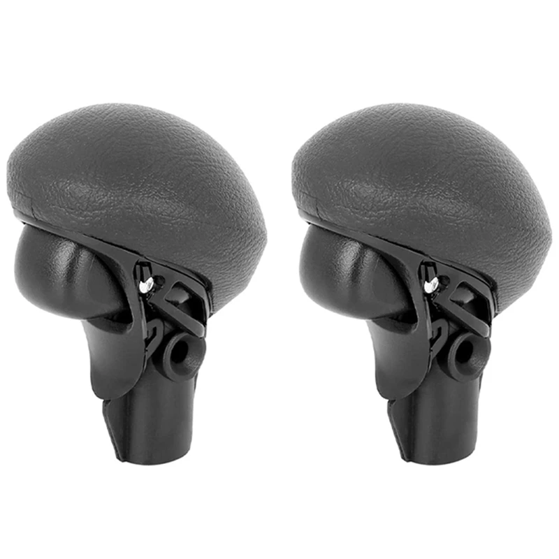 2X 54130-SNA-A81 Car Gear Shift Knob Head Lever ABS For Honda Civic 2006 2007 2008 2009 2010 2011 Accessories