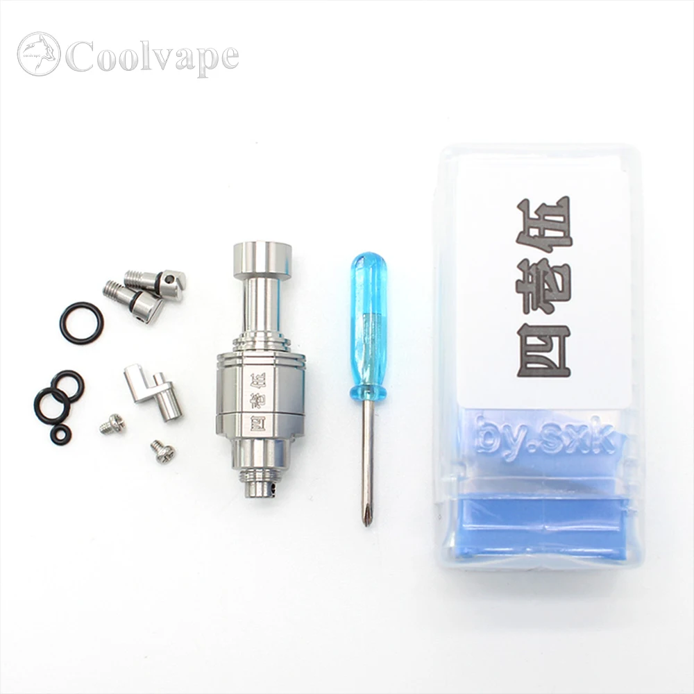 SXK สี่หนึ่งห้า415BB MTL สไตล์ RBA 316 SS สำหรับ Boro ถัง AIO / Billet / SXK BB/vandy Vape Pulse Cthulhu Boro VAPE Mod