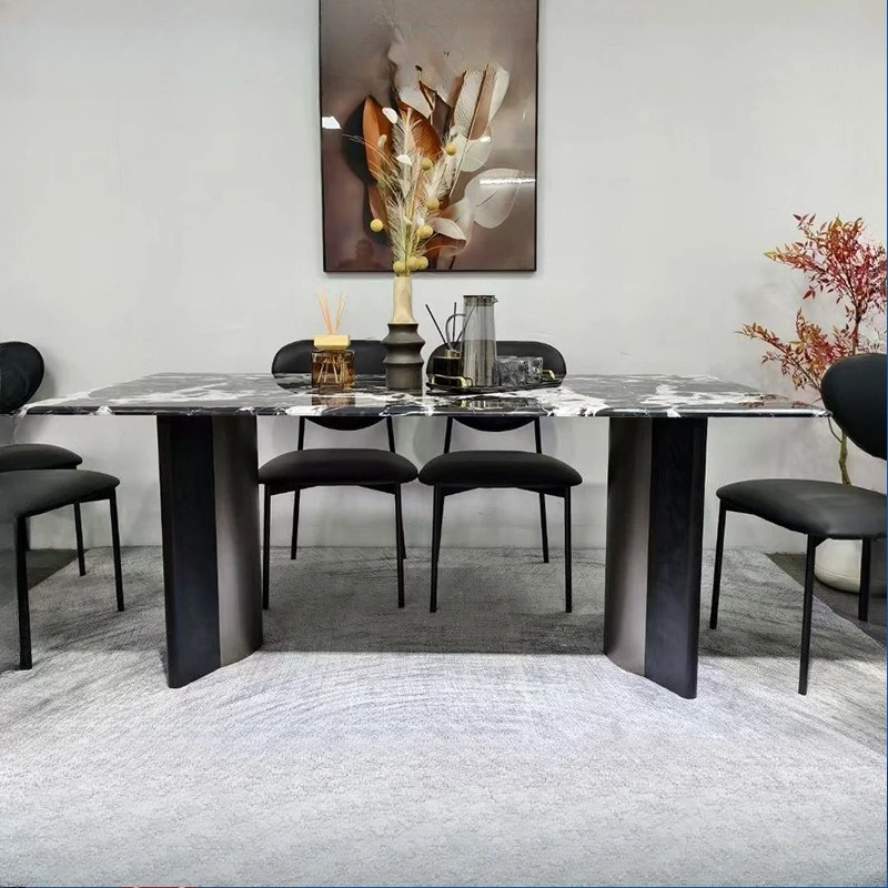 Stainless steel foot table bracket living room dining table  legs marble dining table bracket rock slab