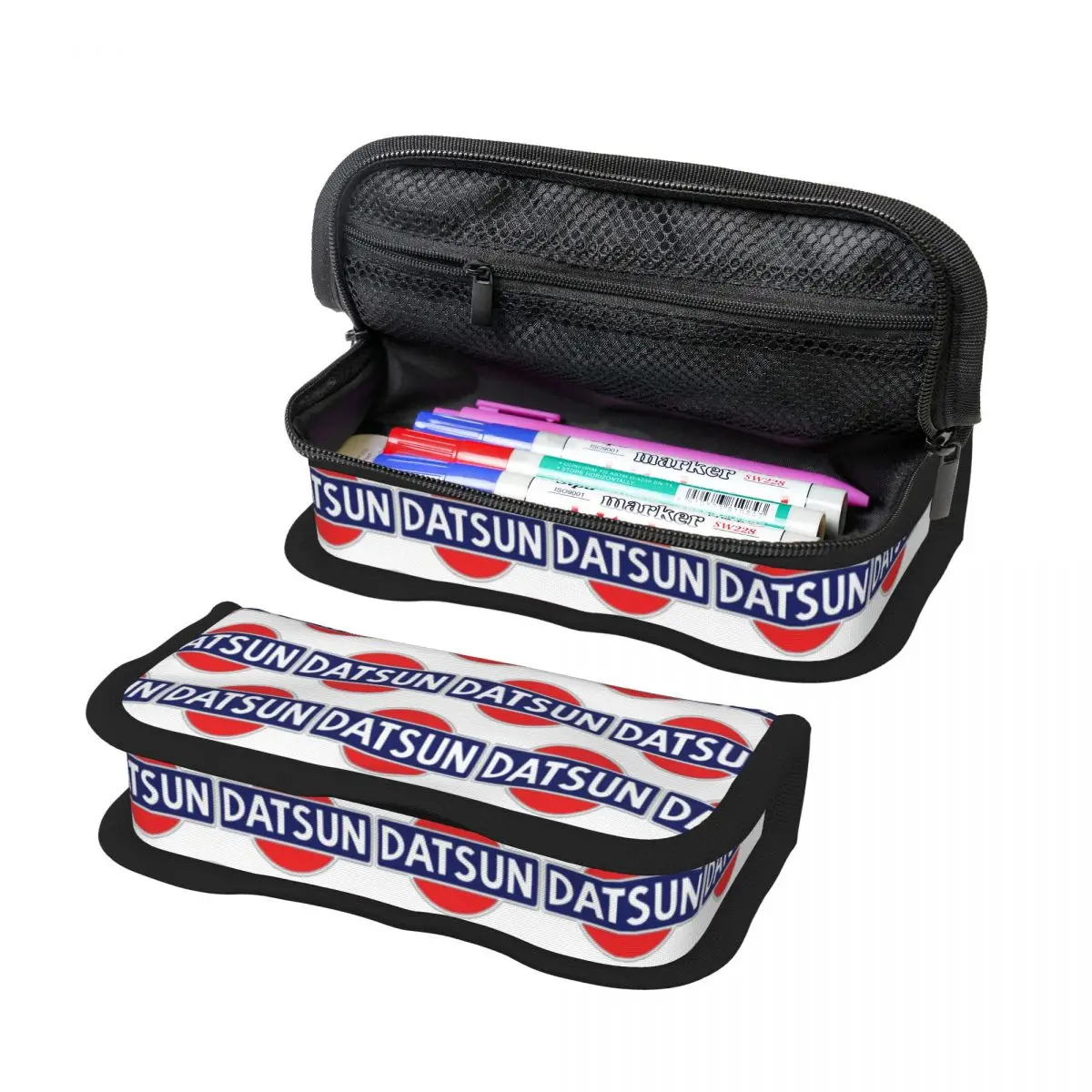 DATSUN 120Y Federmäppchen für Jungen und Mädchen, Geschenke, Stiftbox, Bleistiftbeutel, Schreibwaren, Stifthalter, Tasche