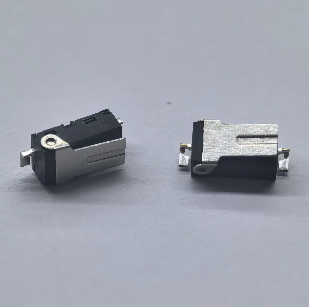 Kailong 8645 2Pin SMD Micro Switch with Lever & Spring Leaf, Game Controller Modification Repair Tact Button Replacement Parts