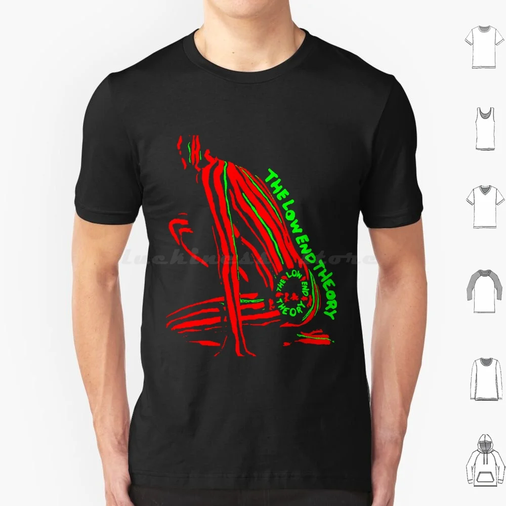 Teoria de baixa extremidade clássico t camisa de algodão das mulheres dos homens diy impressão hip hop teoria de baixo fim uma tribo chamada quest rap tribo chamada