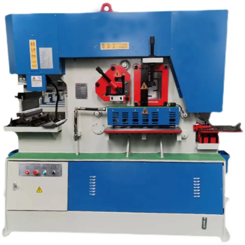 Angle iron worker machine Q35Y-20,25,30,40,60 hydraulic ironworker metal shear and punching machine