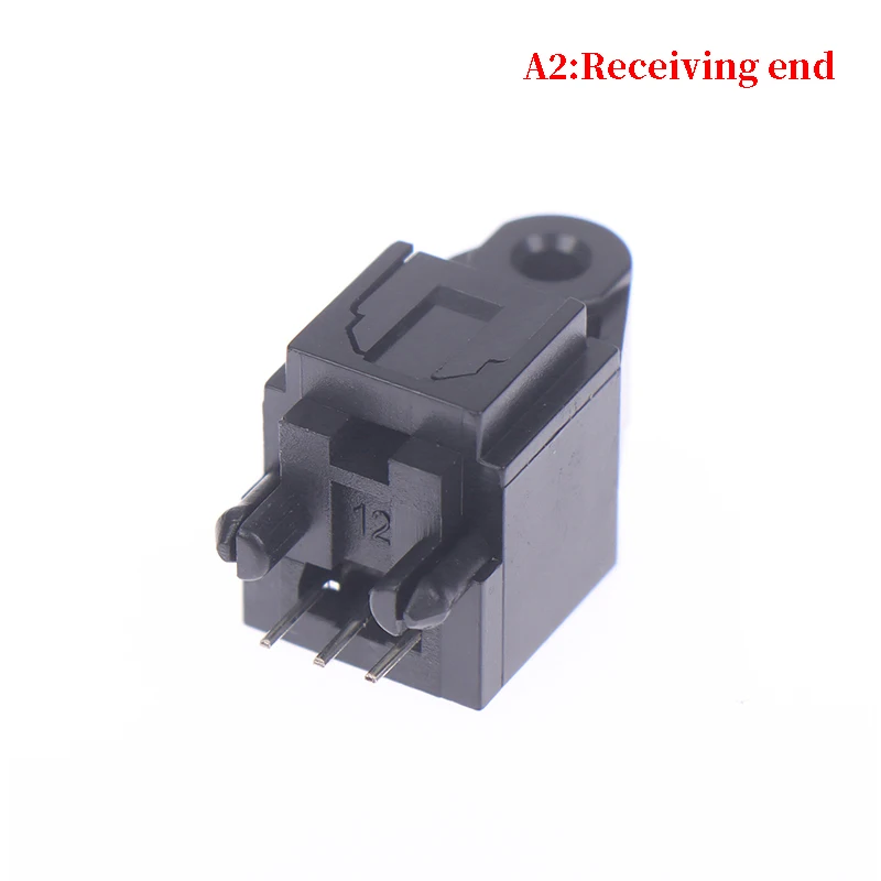 (YY)1 قطعة DLR2180 (نهاية الإرسال/الاستقبال) محطة الألياف البصرية الصوتية دبوس أفقي 3-Pin أصحاب الألياف البصرية موصل