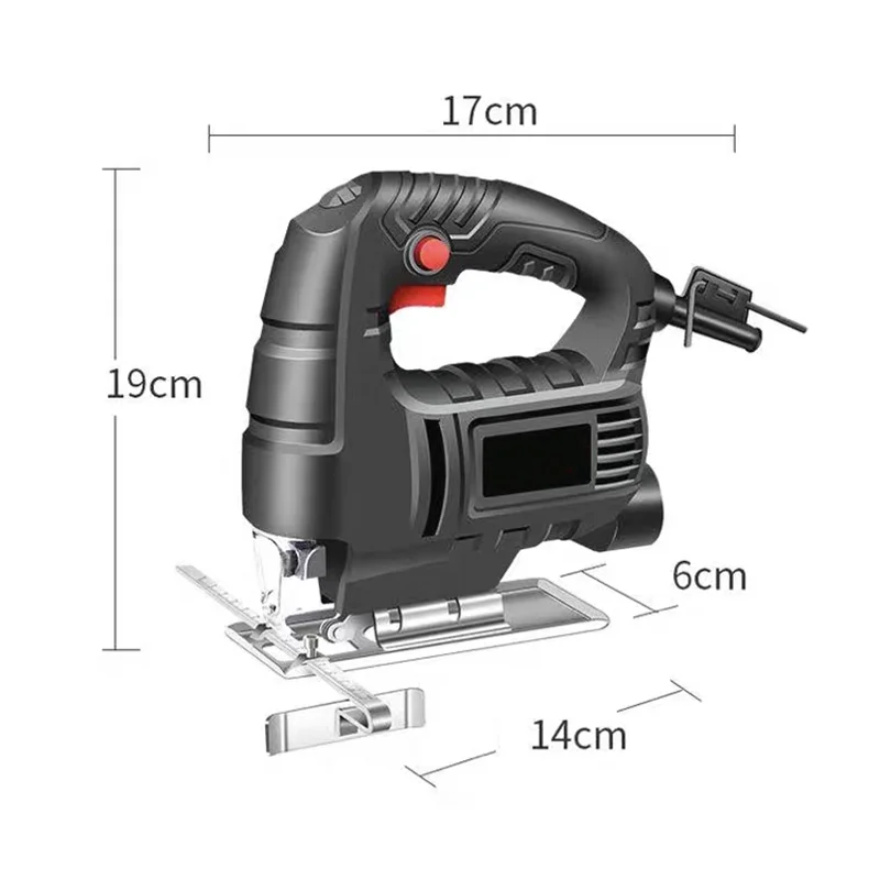 

Electric jigsaw woodworking saw electric saw household wood board cutting machine reciprocating saw small handheld woodworking