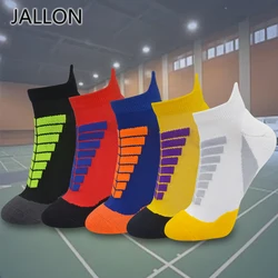 Calcetines deportivos universales para hombre, medias auténticas para bádminton, baloncesto, correr, Maratón, Tenis transpirables profesionales