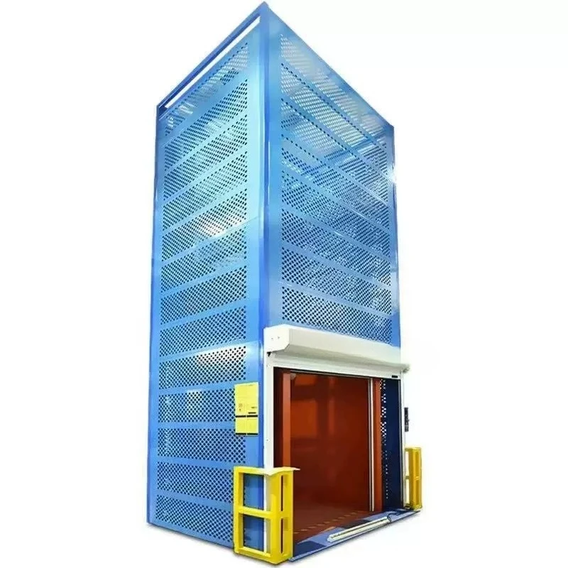 

Hydraulic freight elevator