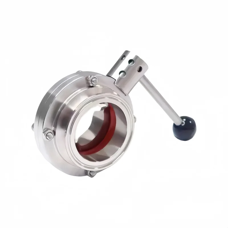 

1.5"(38mm) Ferrule50.5mm Tri Clamp Butterfly Valve Sanitary 304 Stainless Steel For Homebrew Beer Dairy Product