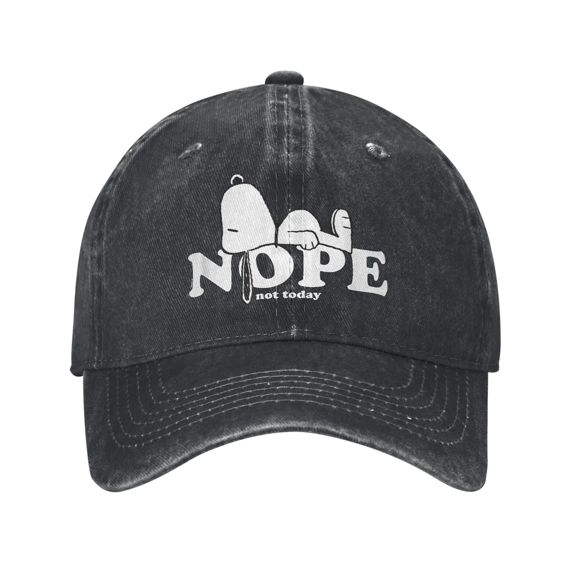 

snoopys cartoon dog Merch Baseball Caps Unisex Daily Hats Cap Adjustable Trucker Hat