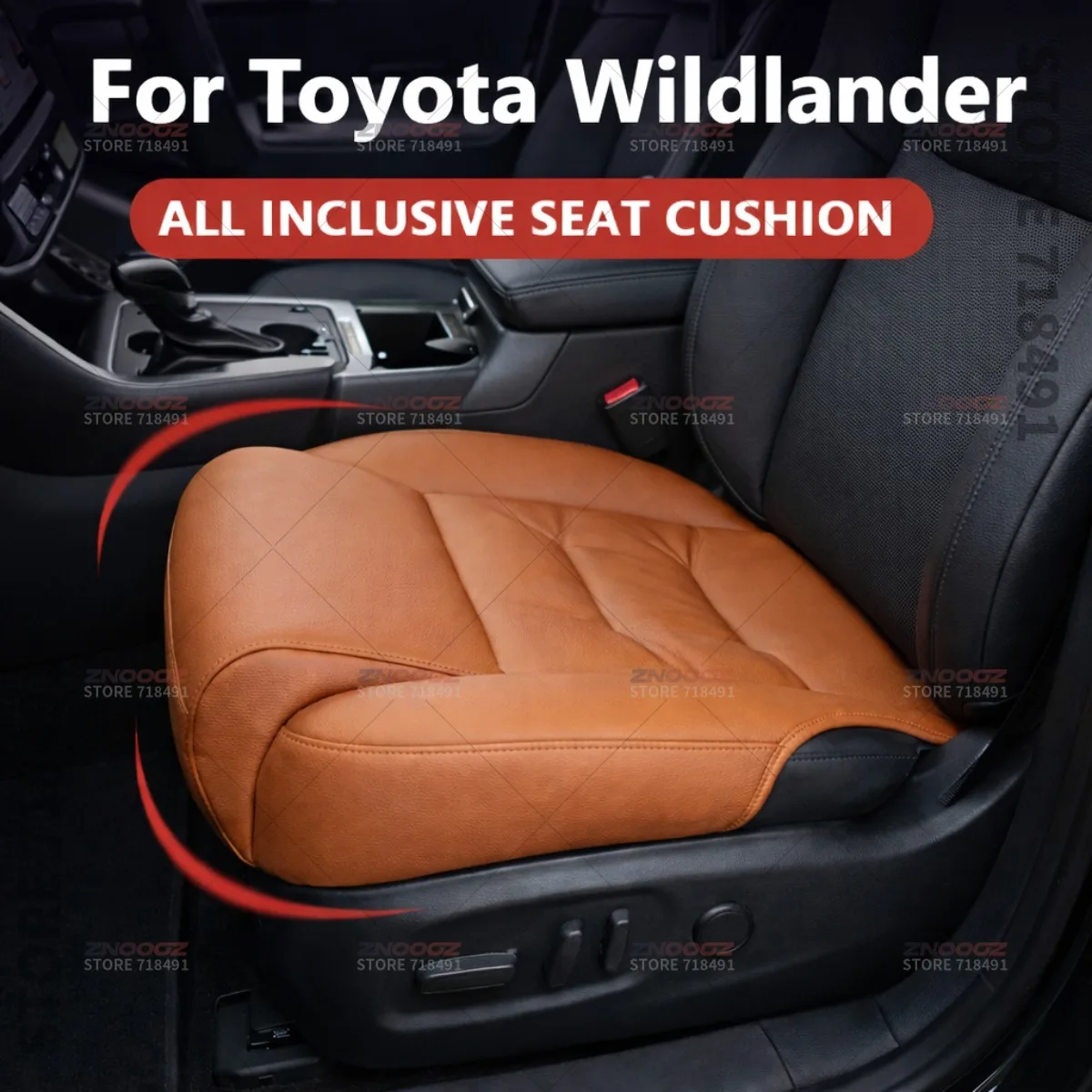 

For Toyota Wildlander Car Seat Leg Support Extension Seat Cover Memory Foam Extender Cushion Interior Accessories