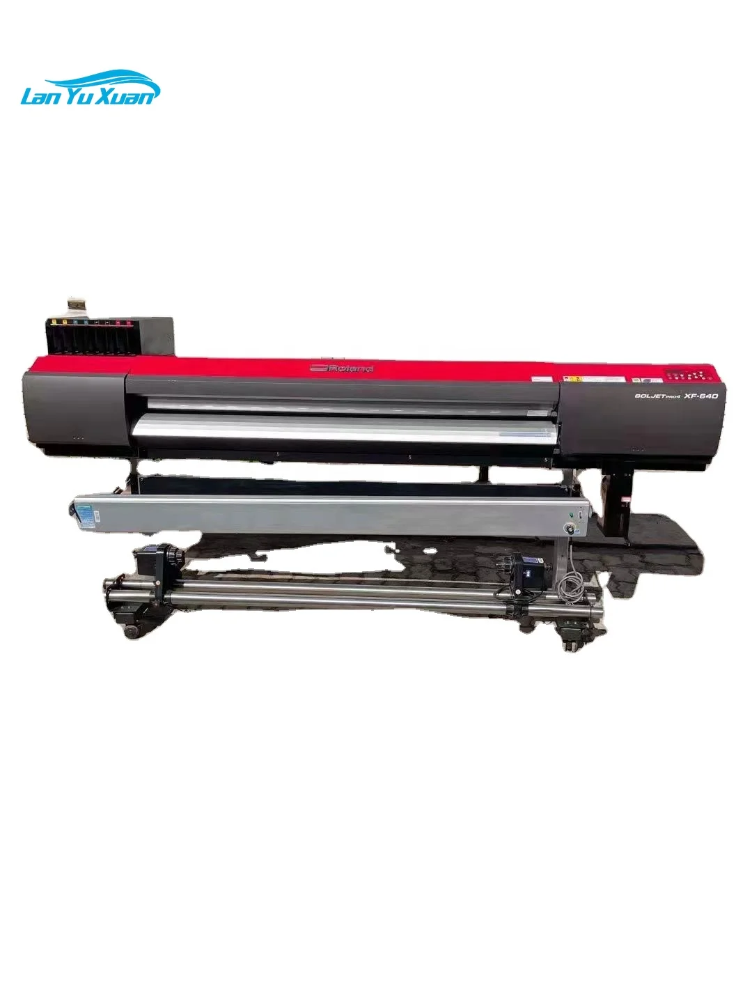 used digital inkjet printer XF640 90% new roland printer double head eco solvent printing machine for sale