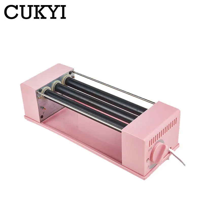 3/5 Tube Sausage Barbecue Grill Fully Automatic Rotate Banger Hot Dog Baking Machine Barbecue Grill Thermostatic DIY BBQ Tools