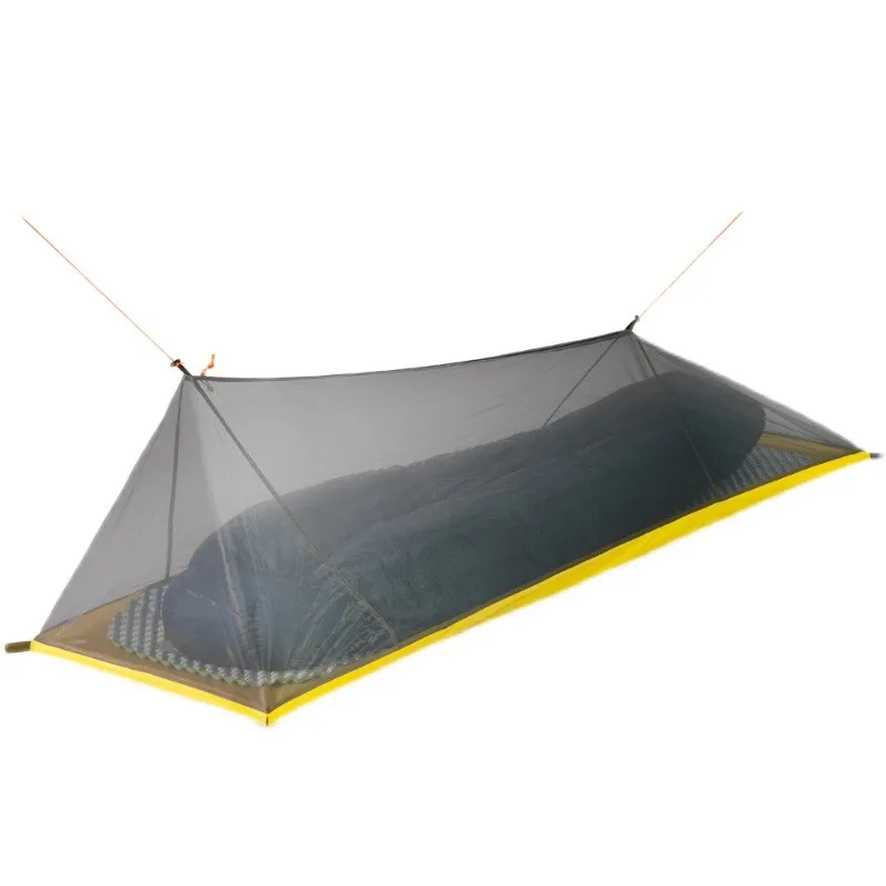 HIKEBURGER Jian 1P Bivy Sack Outdoor Camping Inner tent Insect-proof Sleeping Bag Set Lightweight Mountaineering Pole Less Tent