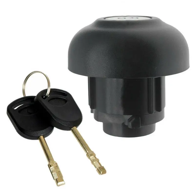 Anti-theft Oil Cover Oil Tank Cover Oil With 2 Keys Fits ForFord 1715043 9C119K163A Explorer MK7 2006-2018