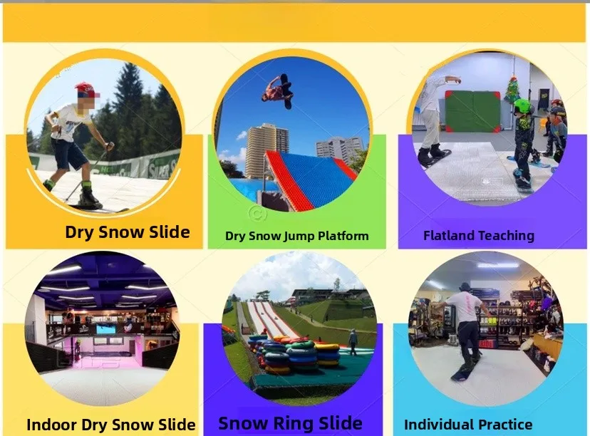 

Indoor Training Snow Blanket Fungus Jum Platform Indoor Snow Pad Musoom Tool for Skiing Accories Four Seasons Brand