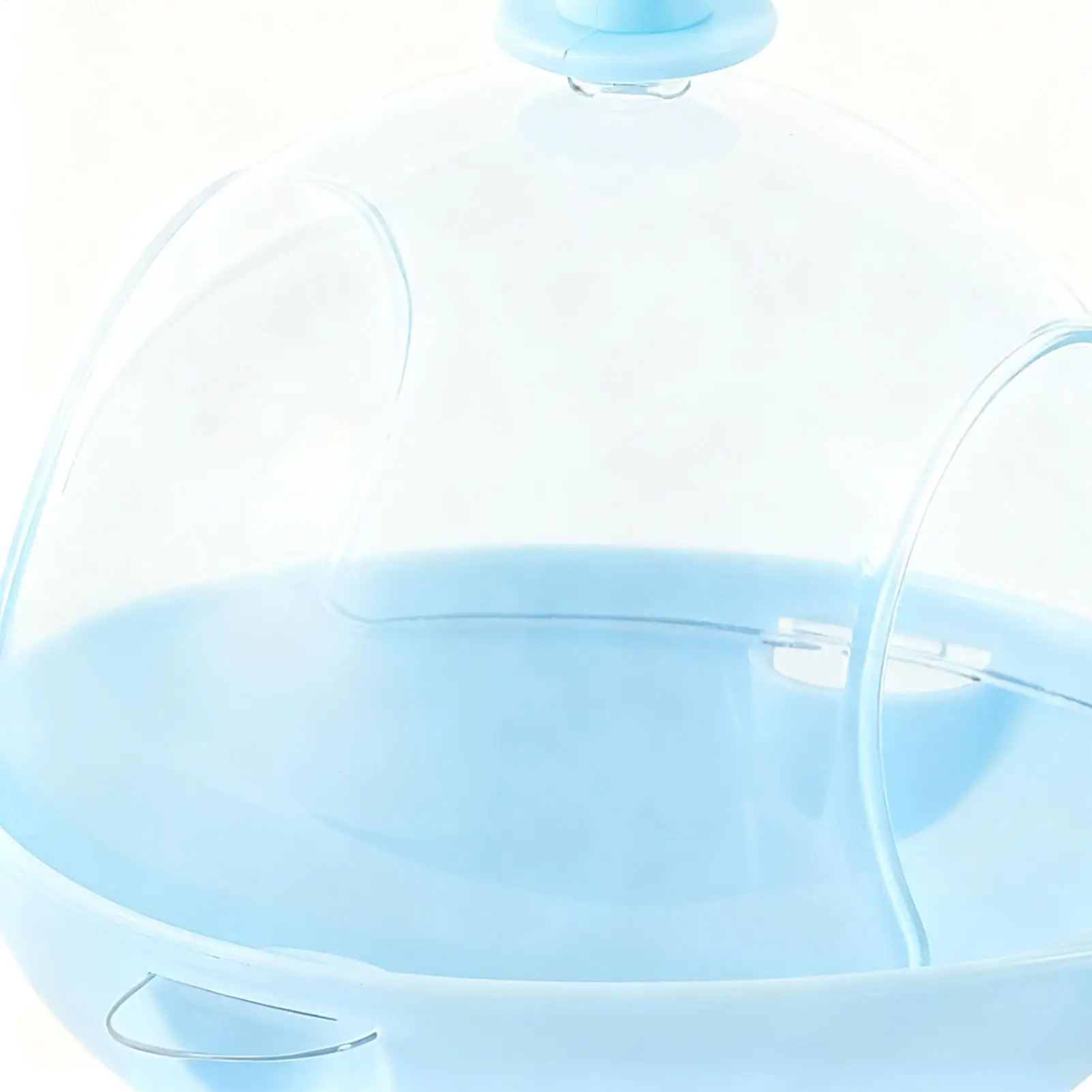 

Parakeet Bath Hangable Large Multifunctional Toys Parrot Bath Cage Accessories For Indoor Home Cockatiel Finches Parakeet