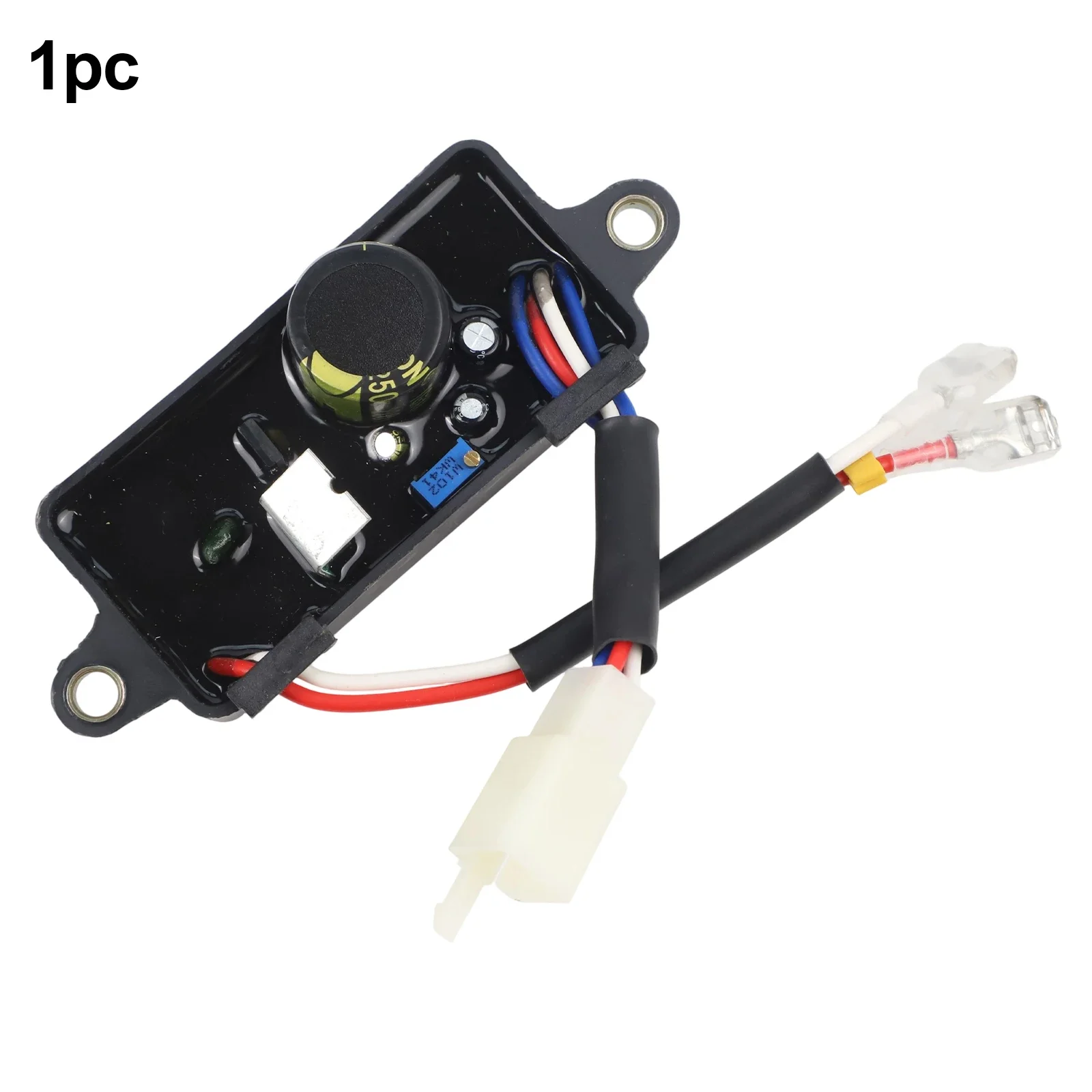 Mainly Black Generator Voltage Regulator Generator Voltage Control System Avr Controller Short Circuit Protection