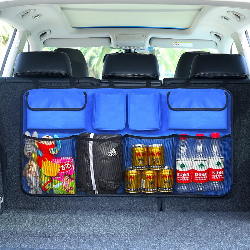 New Car Seat Back Bag Trunk Storage Hanging Bag Car Storage Bag Car Storage Box To Organizer Interior Supplies Storage Bag