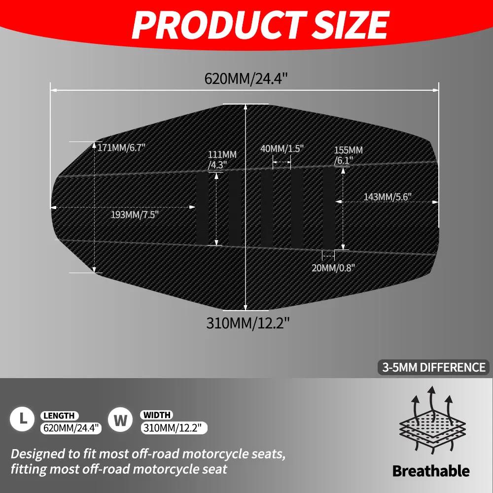 

Motorcycle Seat Cover Waterproof Non-slip Accessories PVC Seat Cushion Cover For Honda CRF110F CRF 110F 2013-2025 Dirt Pit Bike