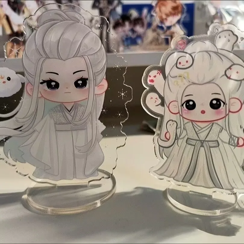 창샹시 아크릴 양면 이중층 스탠딩 사인 베이비 탄젠시, 나인 라이브스 샹리우 데스크탑 장식