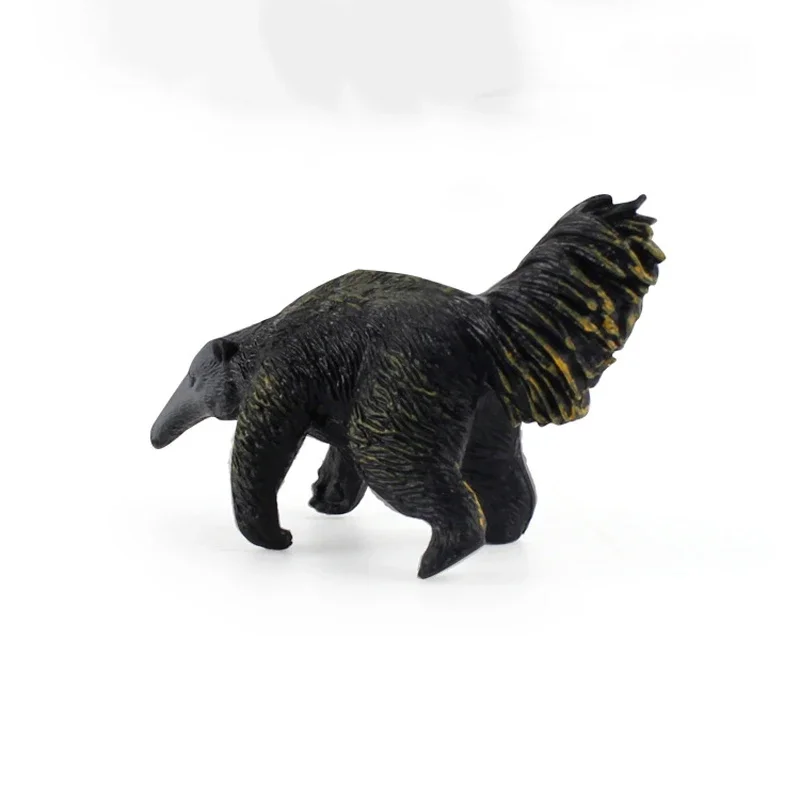 Realistisches Tierspielzeugmodell, Ameisenbär, Kunstharzfigur, Heim-/Büro-Dekoration, Sammlerspielzeug