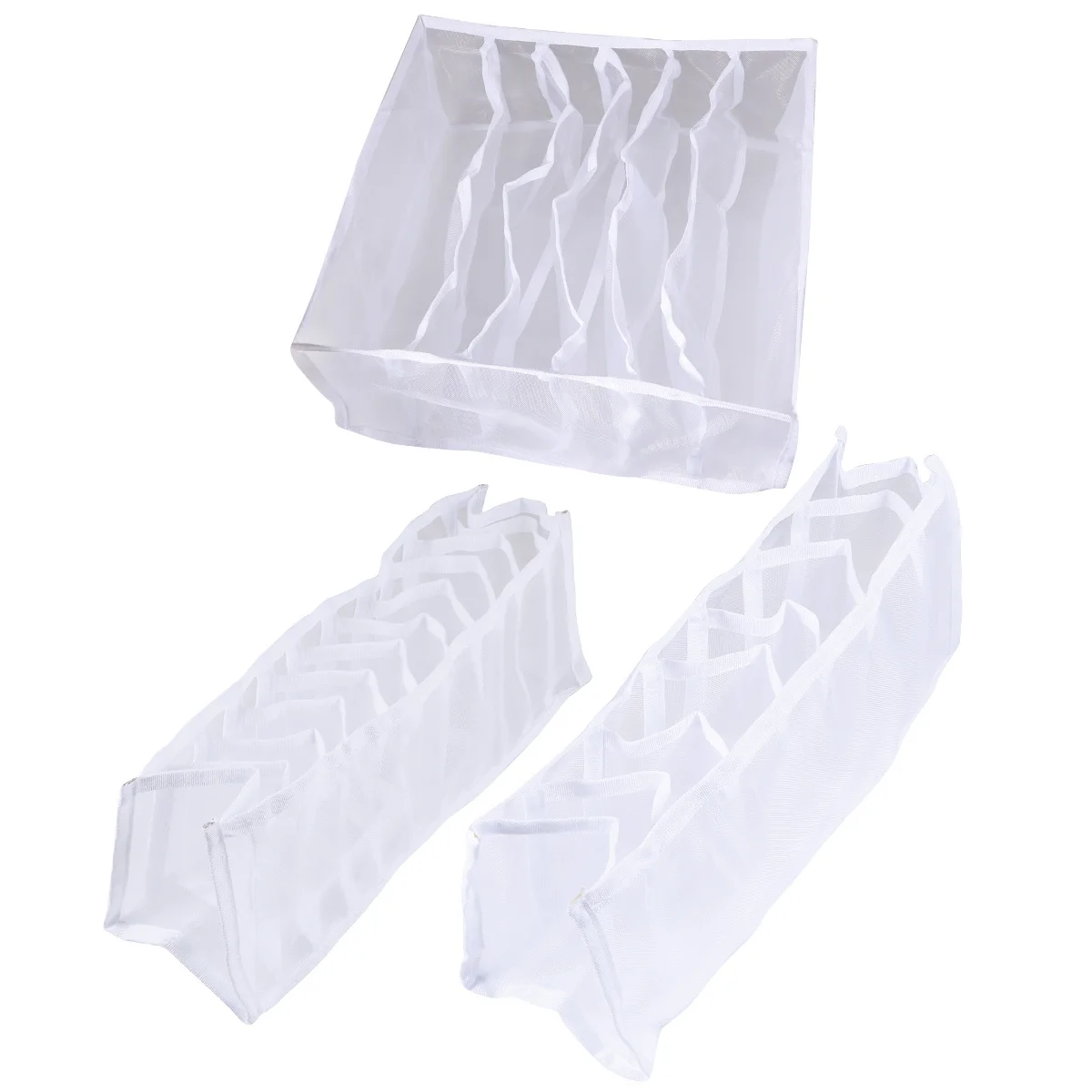 

Underwear Storage Box Foldable Organizer Bra Compartment Lingerie Case Wardrobe