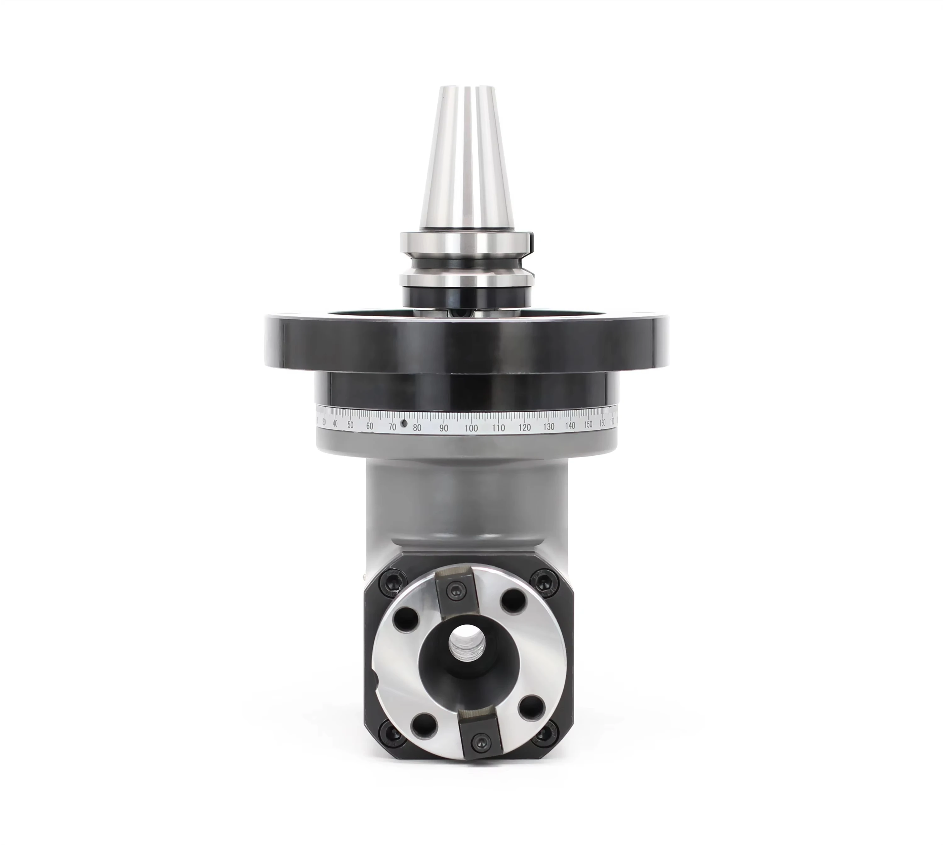 

2026 hot saleHeavy-Duty BT40-BT40 & BT50-BT50 Milling Machine Bidirectional Output Side Angle Head for Cutting and Side Milling