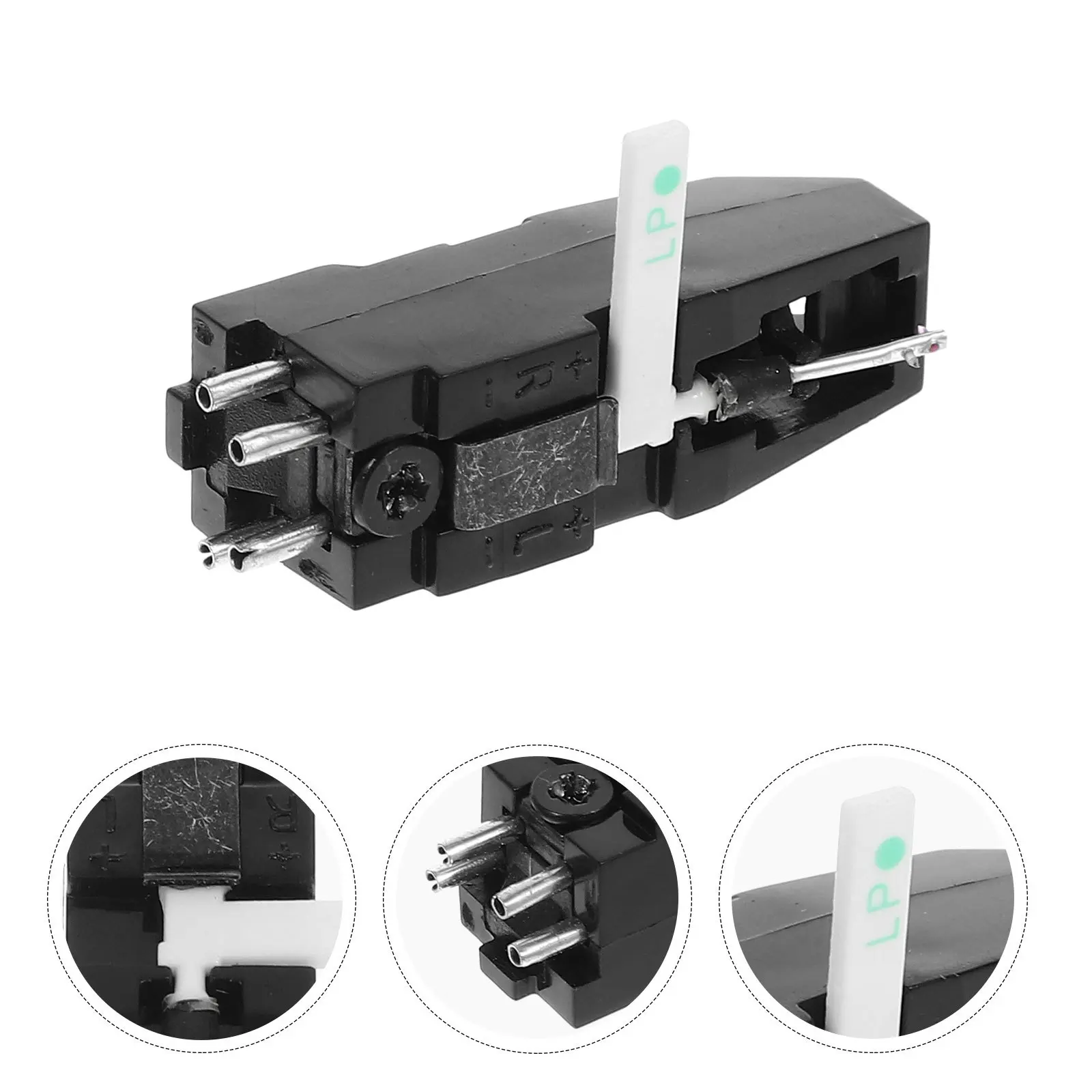 

Premium Turntable Cartridge for Record Player Excellent Sound Reproduction Dual Stylus Structure Compatible with Vintage