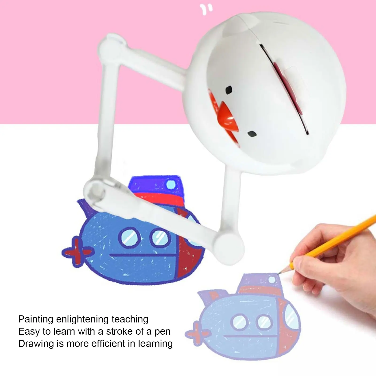 Drawing Robot Art Artist  Electric Drawing Learning Robot  Cognition Adorable Automatic Painting for Toddlers