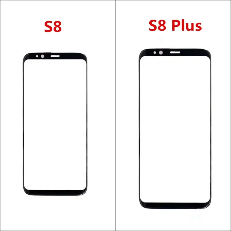 S22 S23 S21 Ultra Outer Screen For Samsung Galaxy S10 5G S20 Plus S8 Plus S9 Front Touch Panel LCD Display Repair Parts + OCA