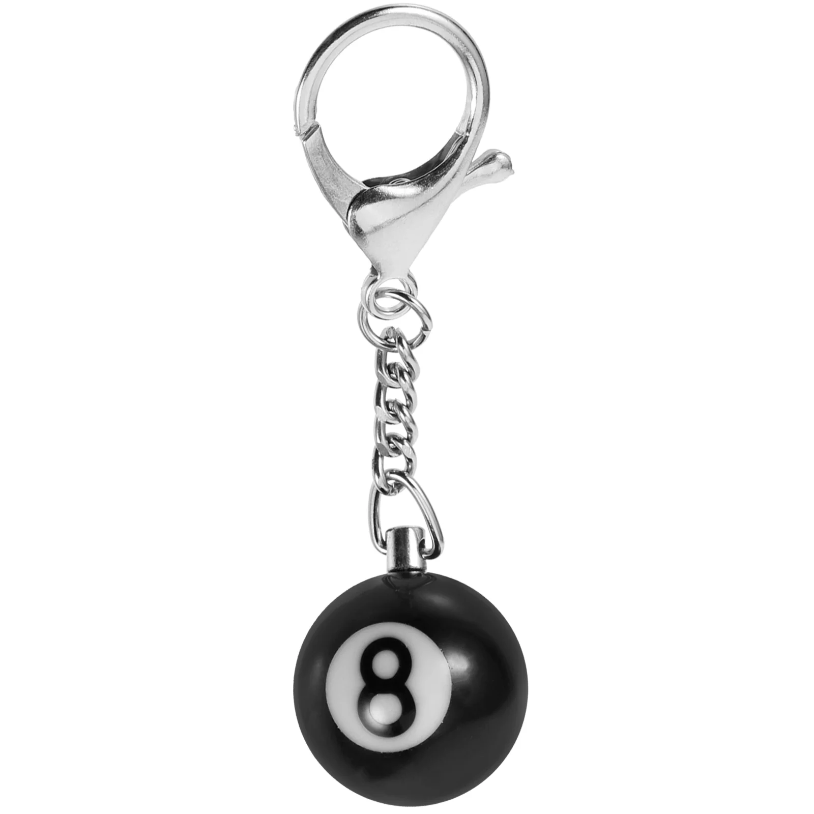 

Billiards Keychain Balls Hanging Decors Sports Themed Keychains Decoration Decorative Fine