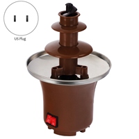 ATQ5 Home Chocolate Fountain Automatic Melting Hot Pot Melting Machine With Heating Melting Tower Homemade Chocolate