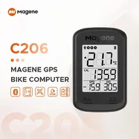 Magene Speed Sensor C206 Pro Bike Computer Bluetooth ANT Wireless Bicycle Speedometer GPS MTB Road Bike Odometer Accessories