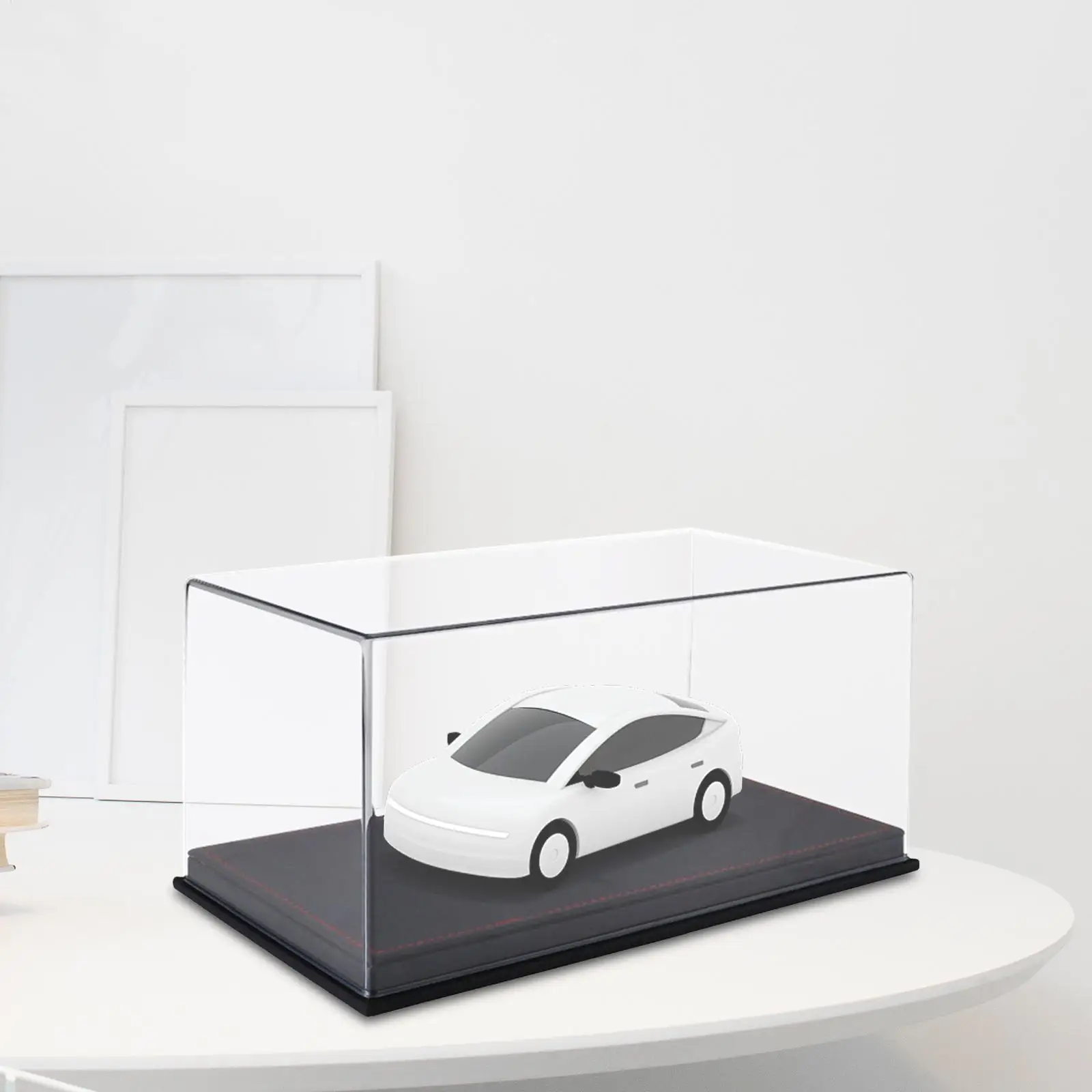 

Масштабная модель гаража 1:24 для коллекционных машинок с прозрачным ПВХ-чехлом, парковка для кукол