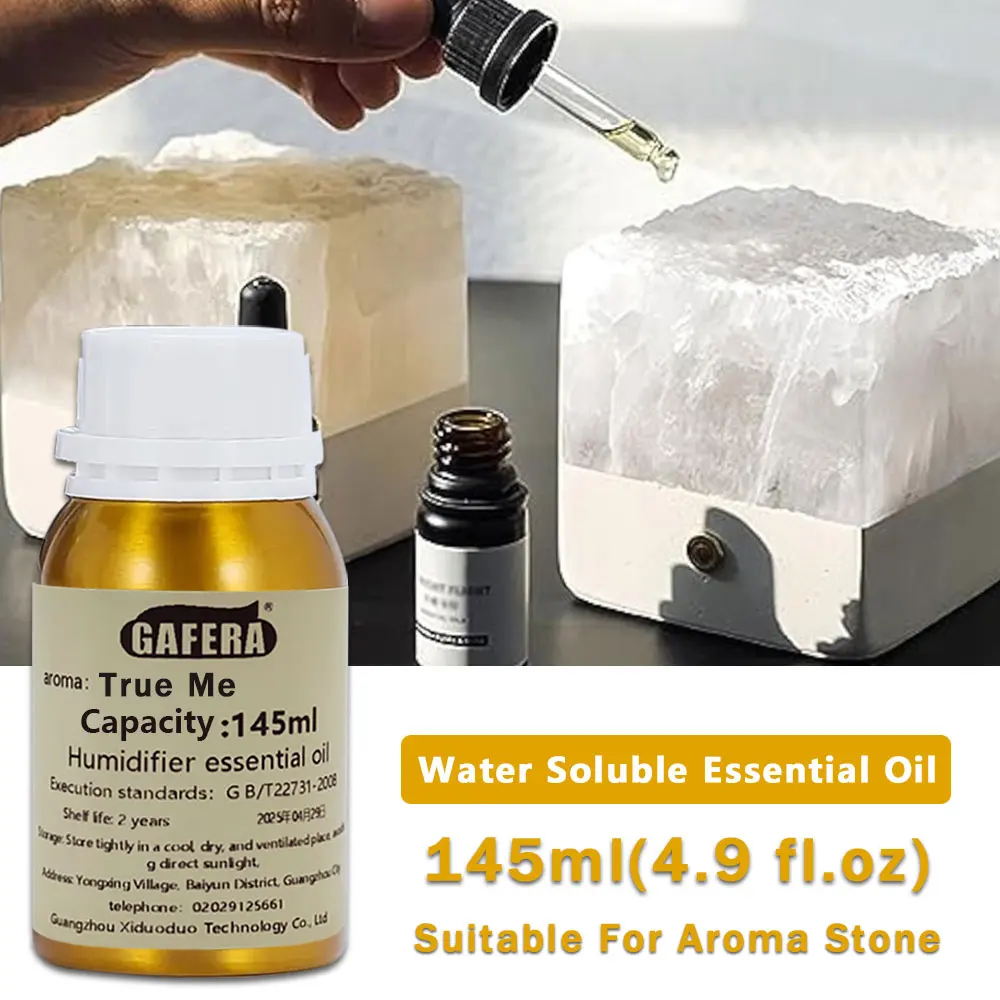 

GAFERA 145ml(4.9 fl.oz) True Me/Wild Bluebell Essential Oil - For Aroma Stone & Humidifier & Car Suspension Aromatherapy Pendant