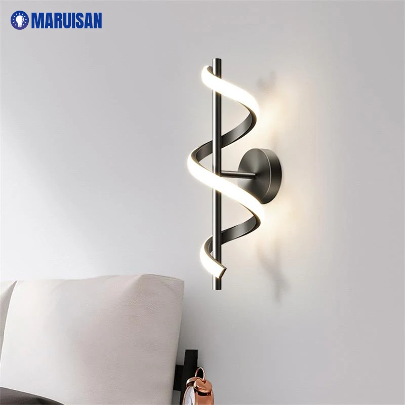 Minimalist Home Decor Nordic Modern LED Wall Lamp Luxury For Corridor Staircase Aisle Foyer Living Room Bedroom Background Light