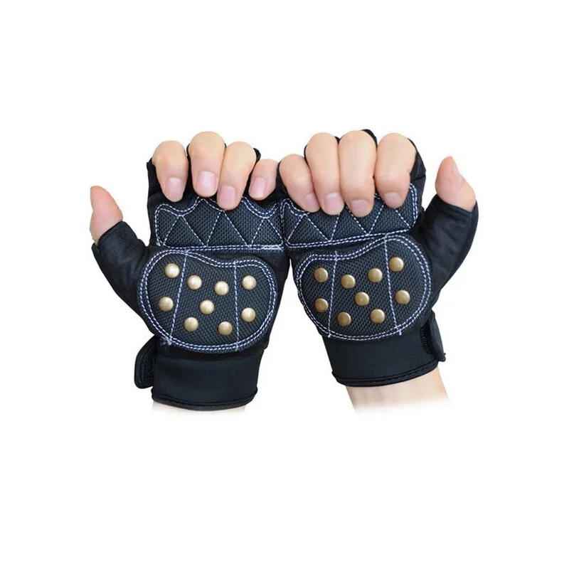 2pcs Downhill Safety Gear Glove Skateboard Gloves Slide Gloves With Slider Brake