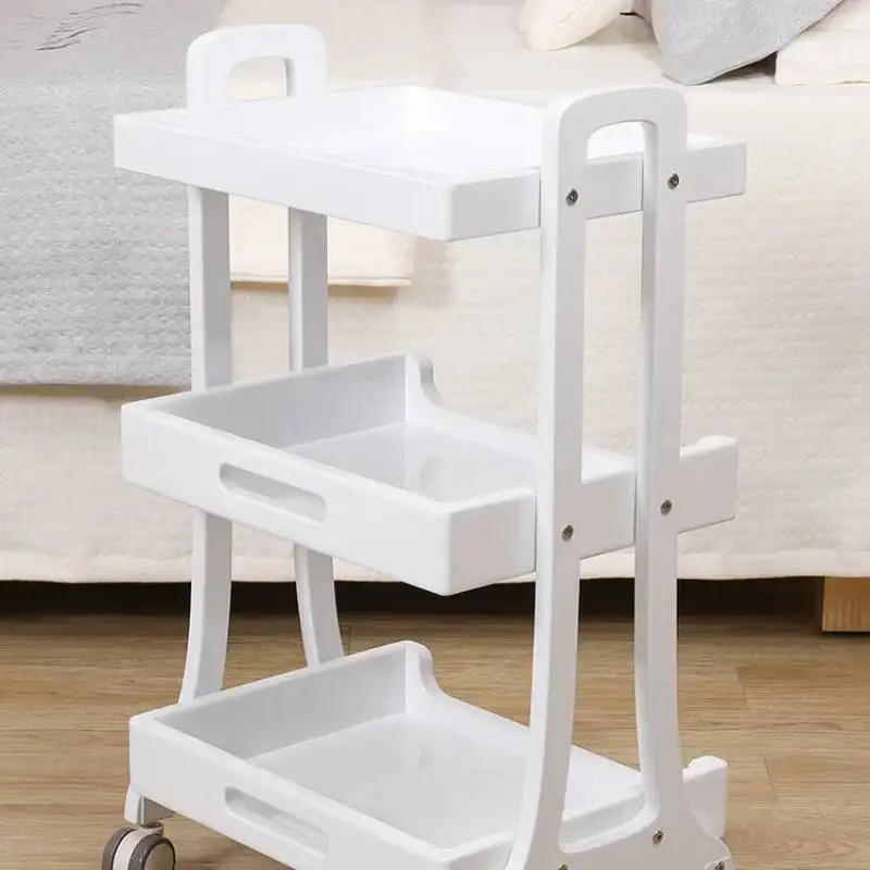 عربة الحلاق أداة المنظم عجلات الفولاذ المقاوم للصدأ جماليات تسليم سبا صالون كاريتو contador الفقرة محطات lashista الاكريليك #5